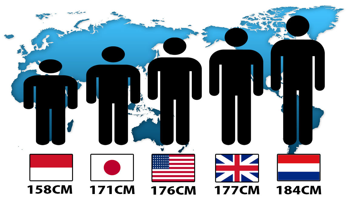 日本人男性の平均身長171cmは嘘！実際は平均身長175cmある模様 ハイファッションちゃんねる